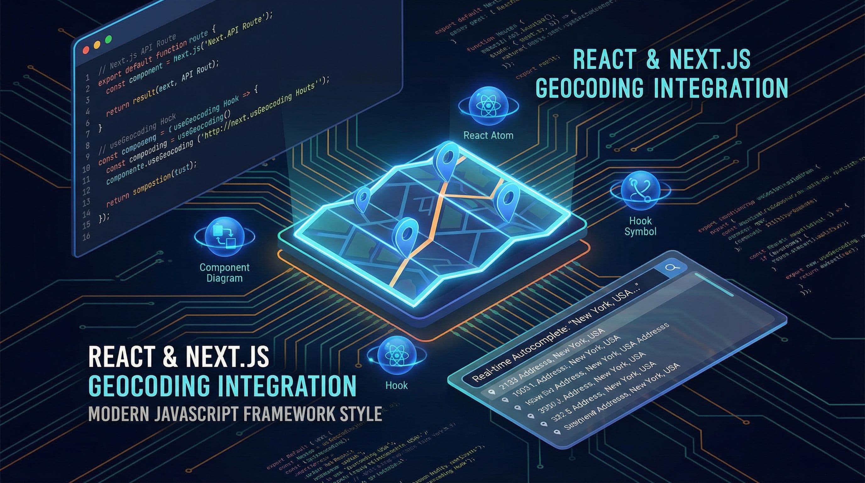 Geocoding in React/Next.js applicaties